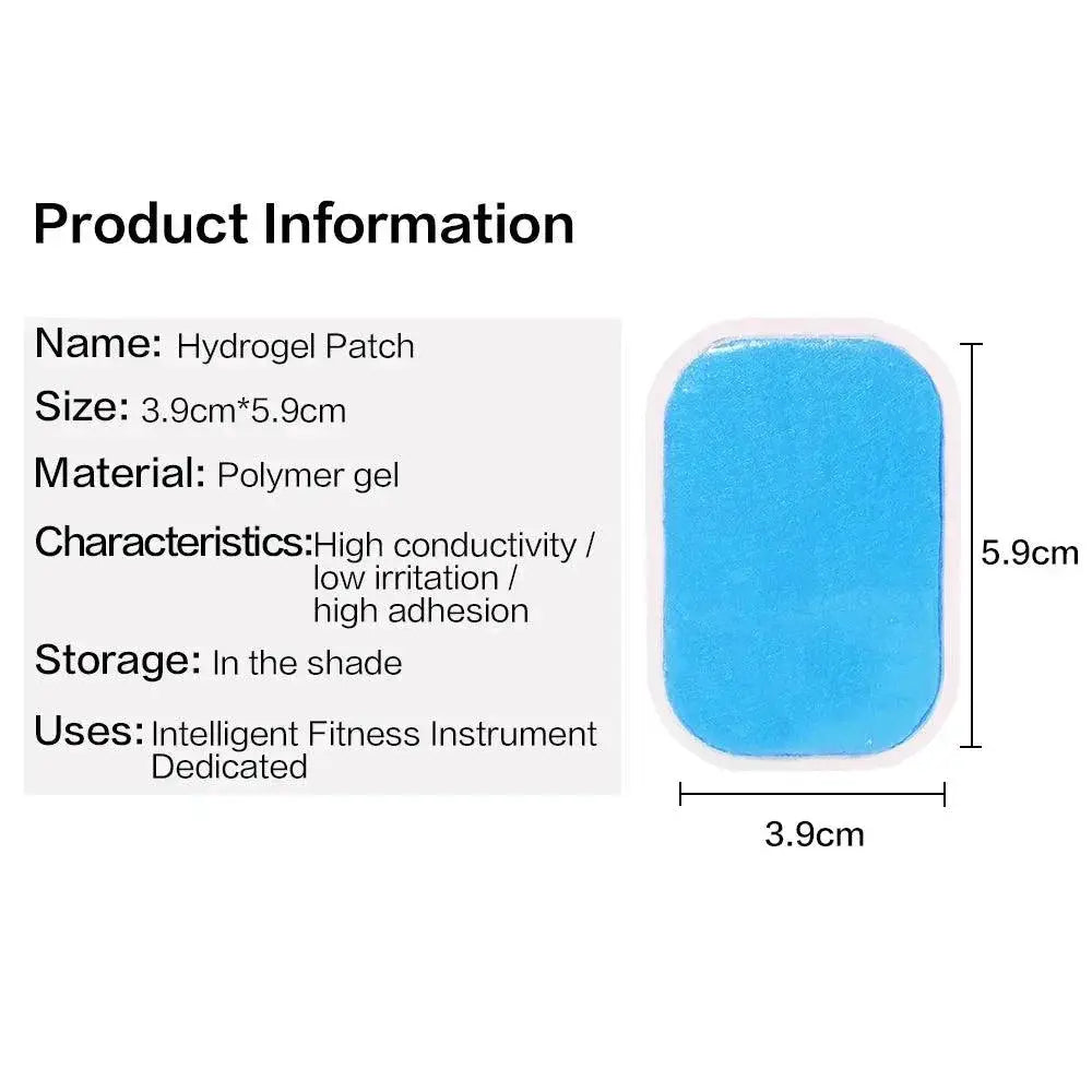Abdominal Gel Pad Set For EMS Training And Stimulation