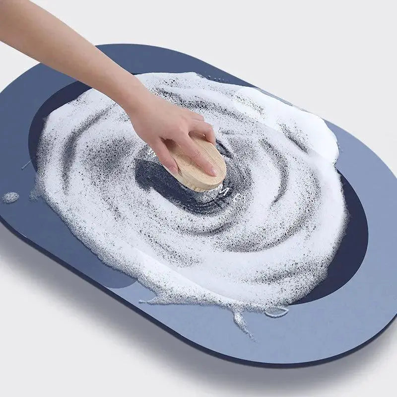 Absorbent Shower Bath Mat Ultimate Water Absorption Non Slip