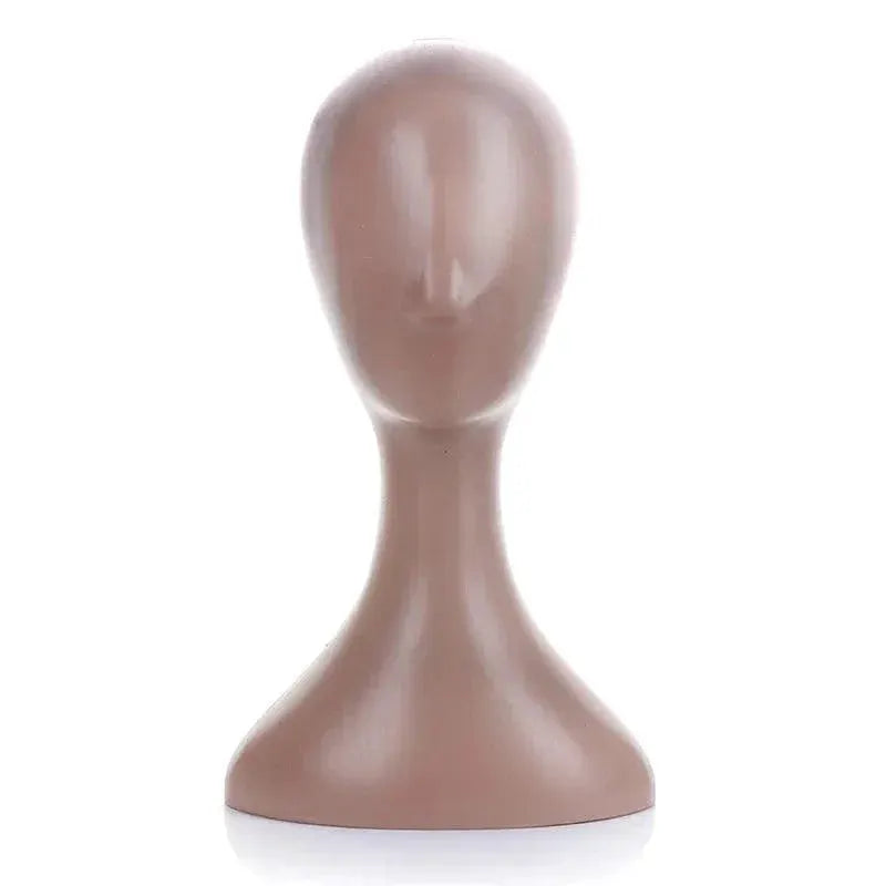 Abstract Female Mannequin Head Display Stand For Hair