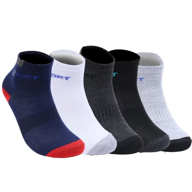 AceStride Mens Cotton Socks - Breathable Soft Running Socks For Everyday Comfort