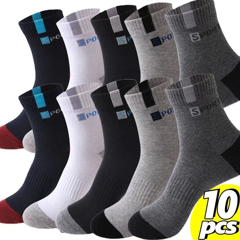 Breathable Mens Cotton Socks for Running — product view 12
