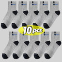 Breathable Mens Cotton Socks for Running