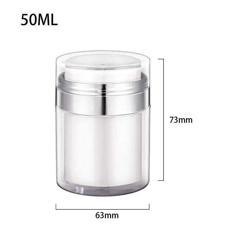 Acrylic Cream Vacuum Bottle Portable Beauty Companion