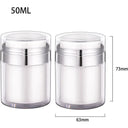 Acrylic Cream Vacuum Bottle: Portable Beauty Essential Companion