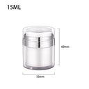 Acrylic Cream Vacuum Bottle: Portable Beauty Essential Companion