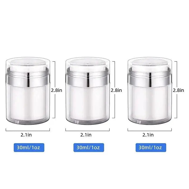 Acrylic Cream Vacuum Bottle Portable Beauty Companion