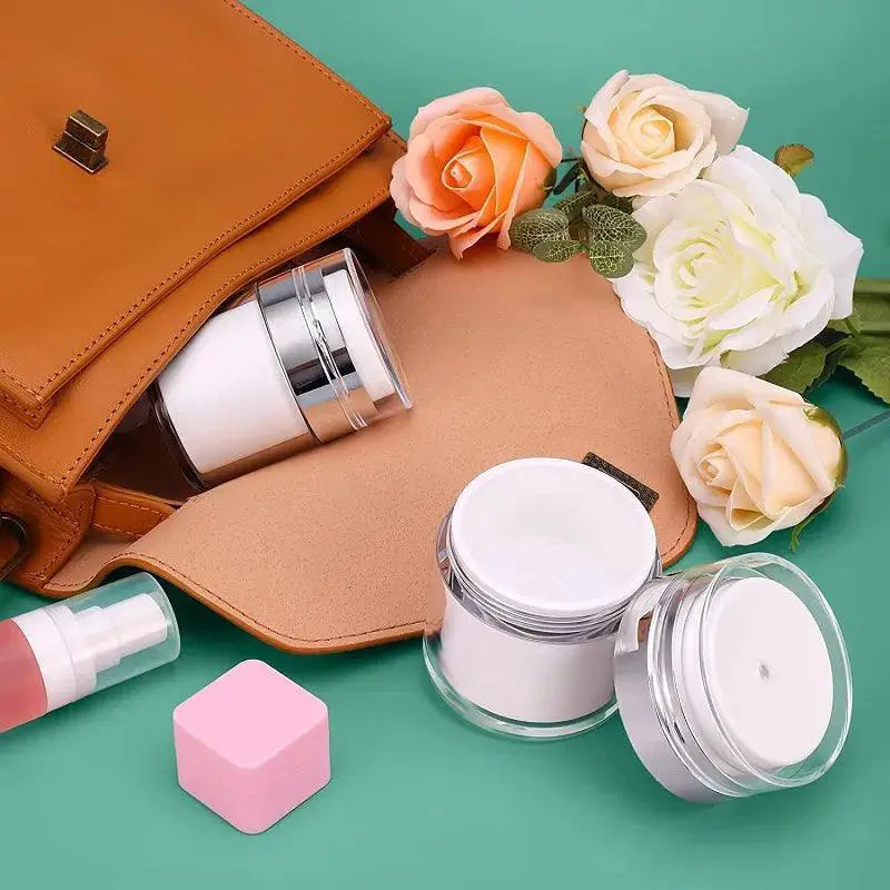 Acrylic Cream Vacuum Bottle Portable Beauty Companion