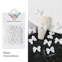 Acrylic Flower Nail Art Set Sparkling Rhinestones Gems Kit