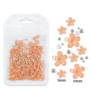 Acrylic Flower Nail Art Set Sparkling Rhinestones Gems Kit