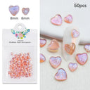 Acrylic Flower Nail Art Set Sparkling Rhinestones Gems Kit