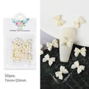 Acrylic Flower Nail Art Set Sparkling Rhinestones Gems Kit