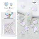 Acrylic Flower Nail Art Set Sparkling Rhinestones Gems Kit