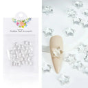 Acrylic Flower Nail Art Set Sparkling Rhinestones Gems Kit