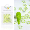 Acrylic Flower Nail Art Set Sparkling Rhinestones Gems Kit