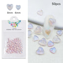 Acrylic Flower Nail Art Set Sparkling Rhinestones Gems Kit