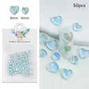 Acrylic Flower Nail Art Set Sparkling Rhinestones Gems Kit