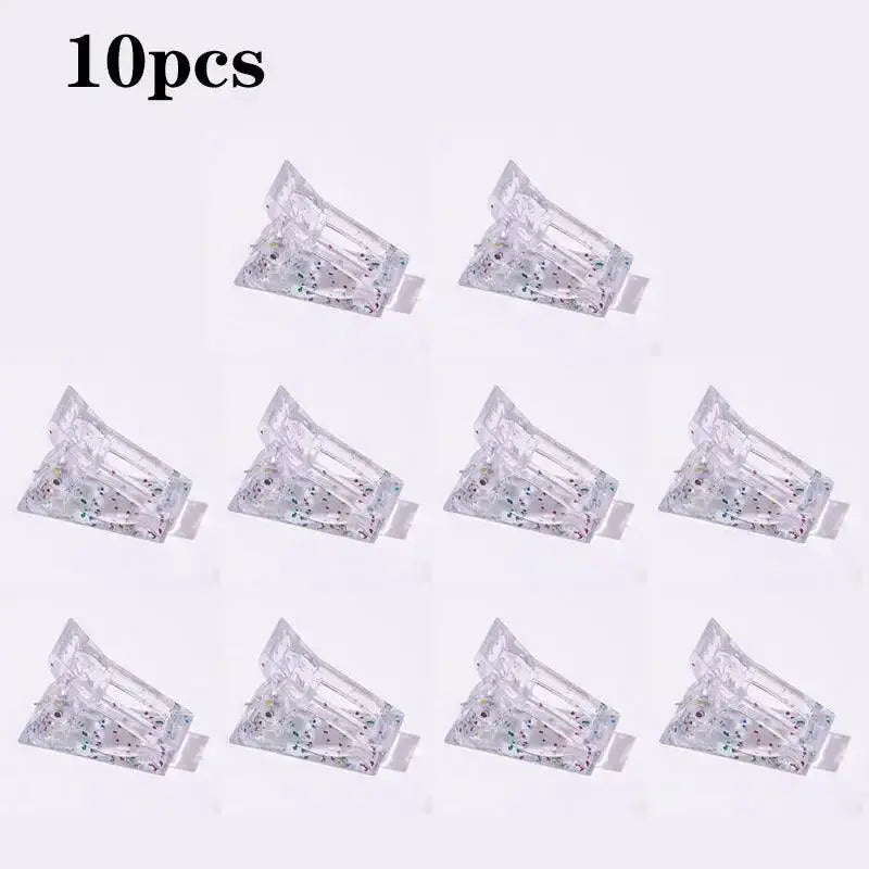 Nail Extension Kit for DIY Nail Art — green 10pcs
