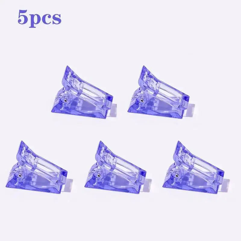 Nail Extension Kit for DIY Nail Art — pink 5pcs