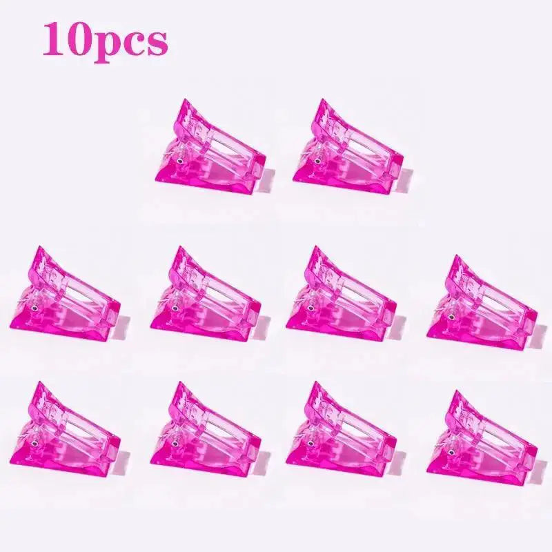 Nail Extension Kit for DIY Nail Art — light blue 10pcs