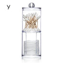 Acrylic Qtip Holder & Makeup Organizer Elegant Storage Solution