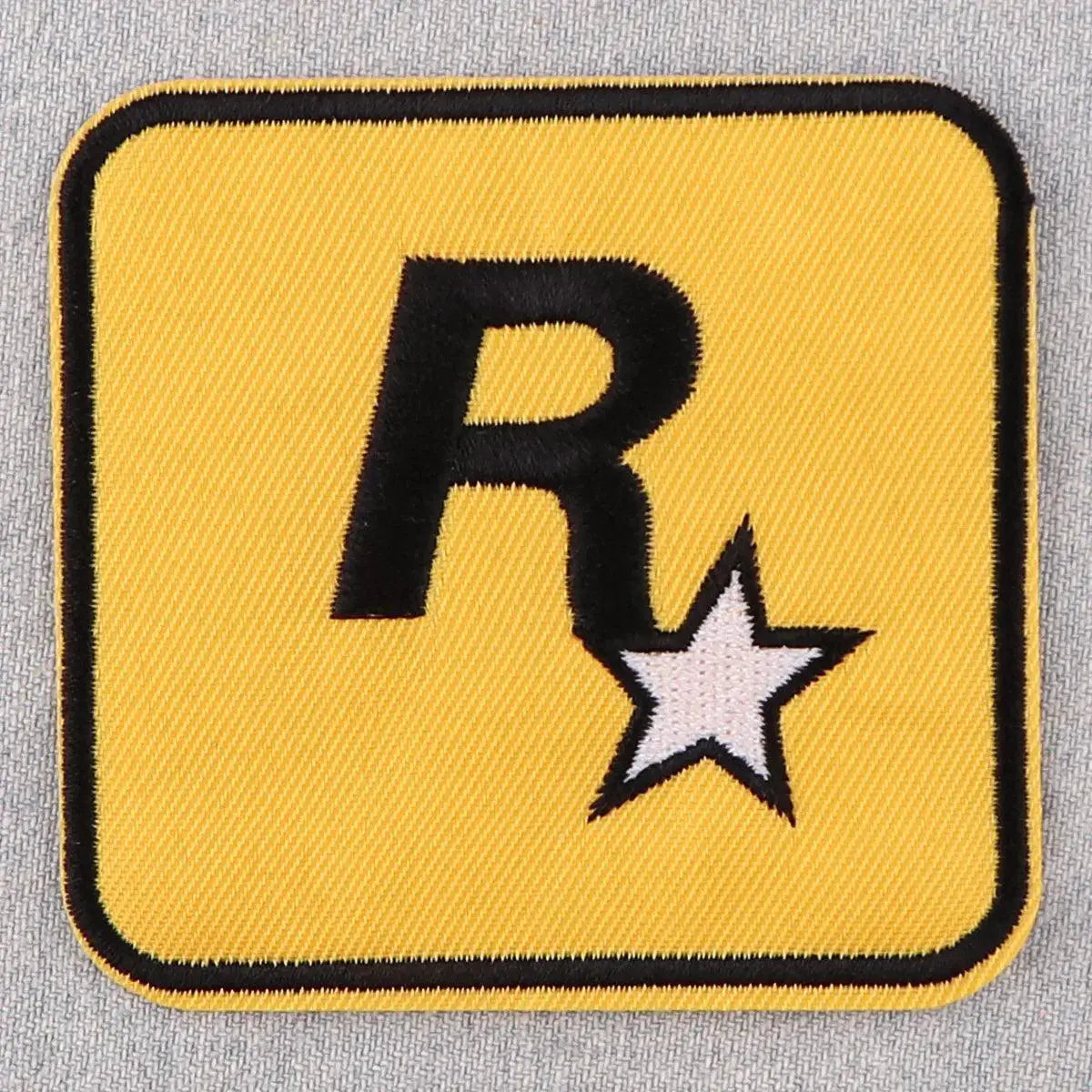AD2800 R Star Embroidered Patches for DIY Clothing