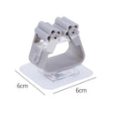 Adhesive Multi-Purpose Wall Hooks for Kitchen and Bathroom Organization