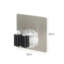 Adhesive Wall Hooks for Kitchen and Bathroom Organization