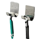 No-Drill Razor Hook Keeps Bath Tidy