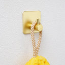 Adhesive Wall Hooks: Bathroom Coat Towel Hanger