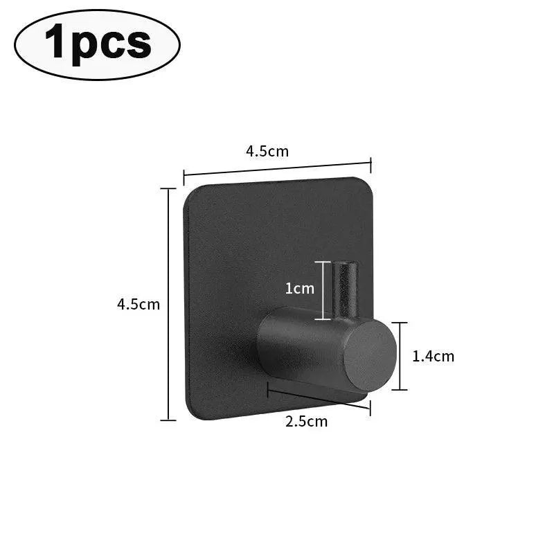 Adhesive Wall Hooks Stylish Bathroom Coat Towel Hanger