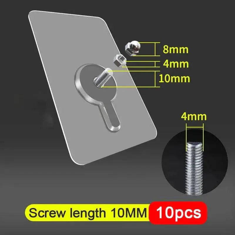 Adhesive Wall Hooks Versatile Storage Solution For Home