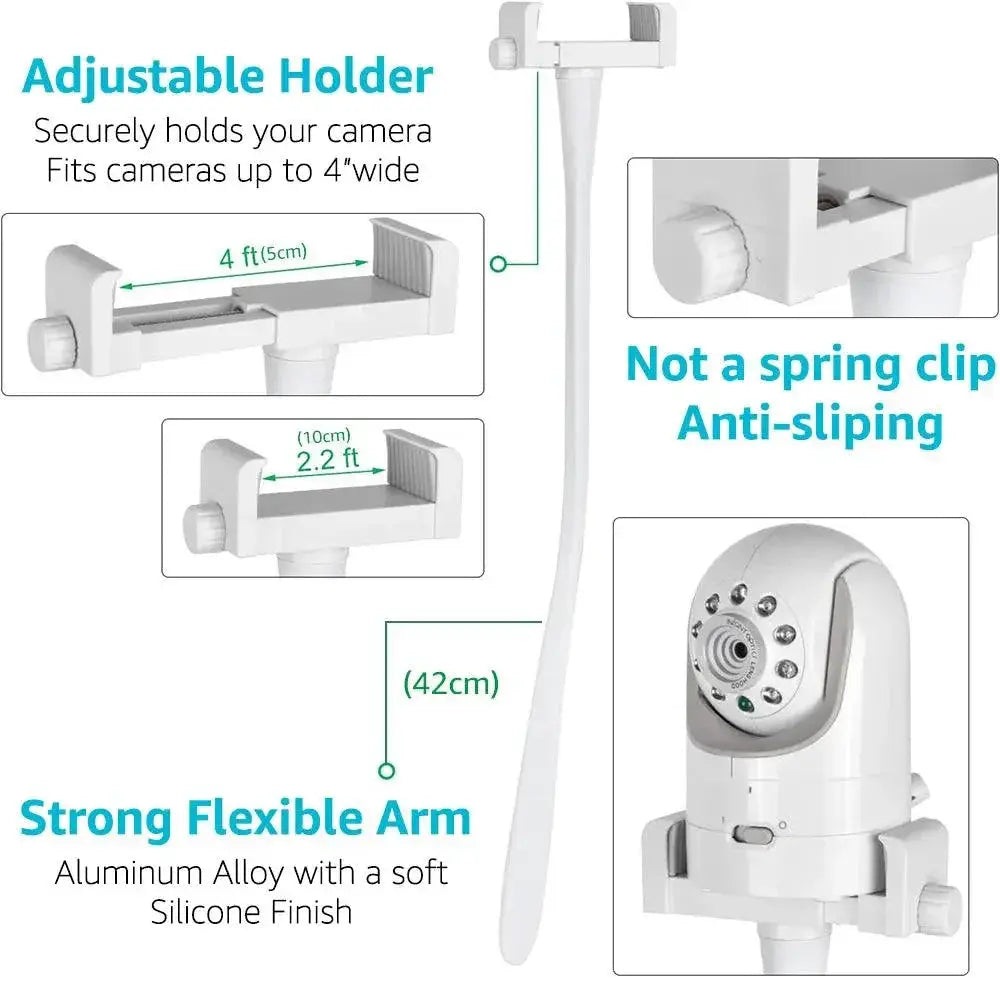 Adjustable Baby Monitor Mount Flexible Camera Stand