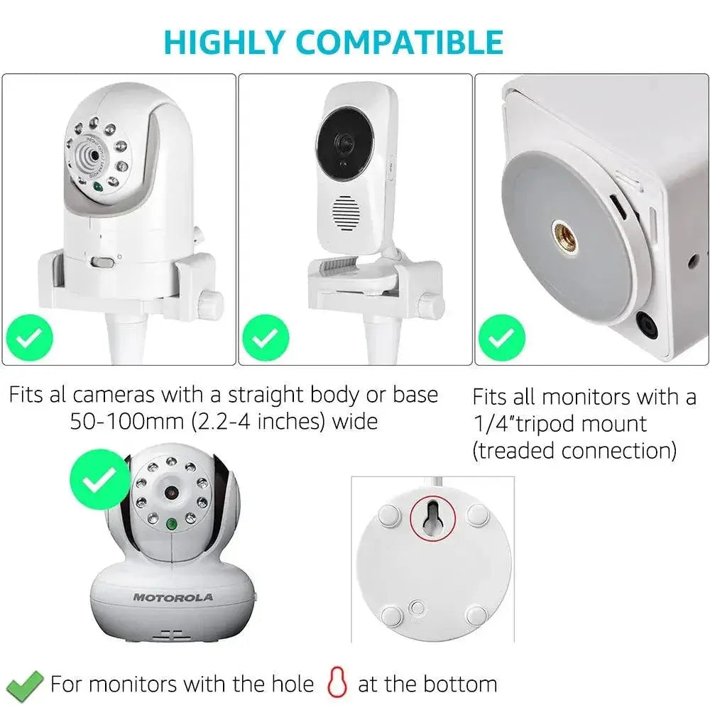 Adjustable Baby Monitor Mount Flexible Camera Stand