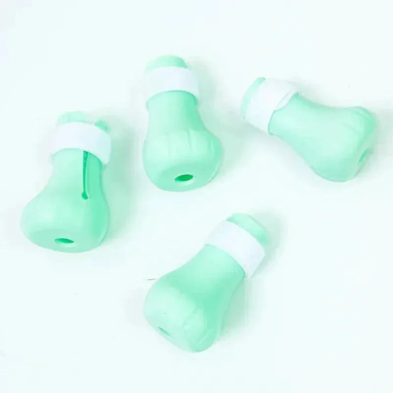 Adjustable Cat Silicone Paw Shoes for Anti Scratch Grooming