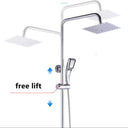 Adjustable Chrome Shower Head Holder Bracket for Easy Use