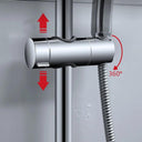 Adjustable Chrome Shower Head Holder Bracket for Easy Use