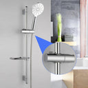 Adjustable Chrome Shower Head Holder Bracket for Easy Use