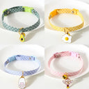 Adjustable Cute Kitten Collar with Bell - Stylish Cat Accessories