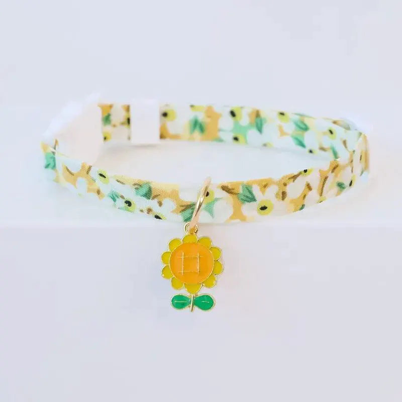 Adjustable Kitten Collar With Bell Cute Cat Accessories