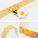 Adjustable Cute Kitten Collar with Bell - Stylish Cat Accessories