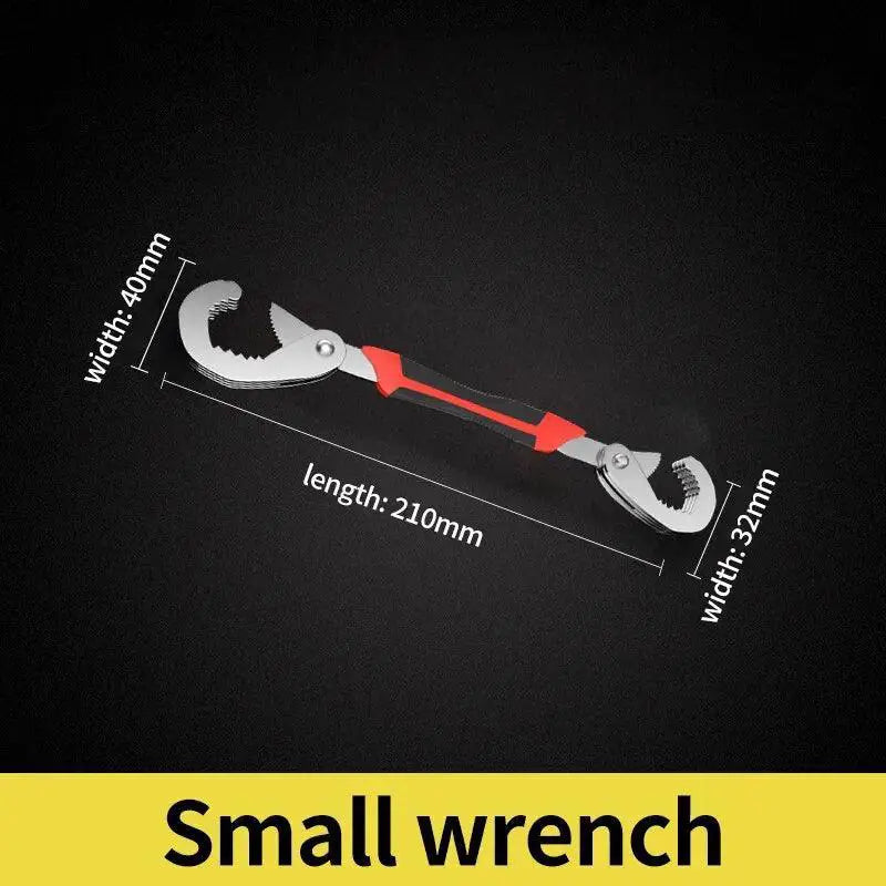 Adjustable Double Wrench Set High Carbon Steel Tool