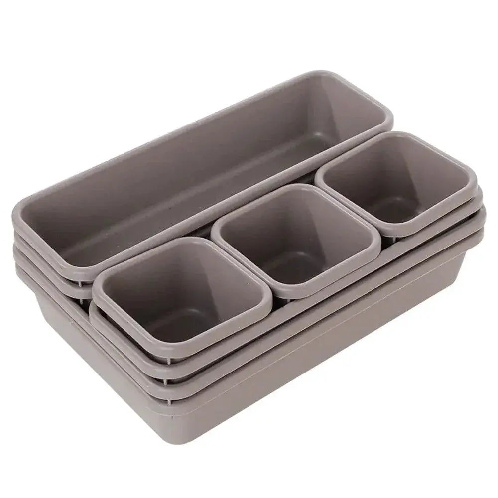 Adjustable Drawer Organizer Set For Efficient Home Storage