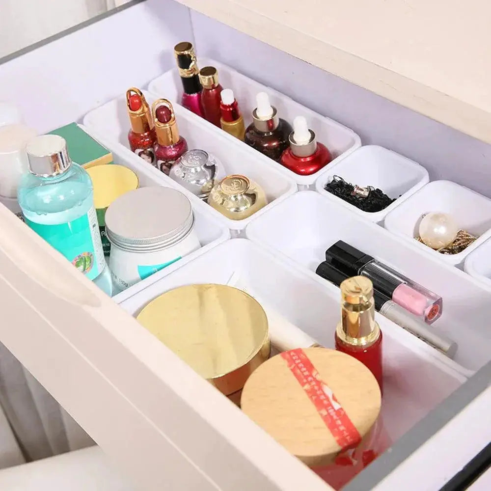 Adjustable Drawer Organizer Set For Efficient Home Storage
