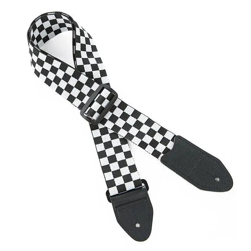 Adjustable Yellow Guitar Strap Belt For Electric Bass