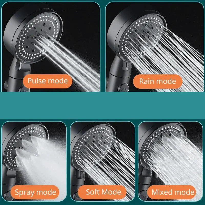 Adjustable High Pressure Shower Head to Elevate Showers