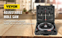 VEVOR Adjustable Steel Hole Saw Cutter Kit for DIY Projects