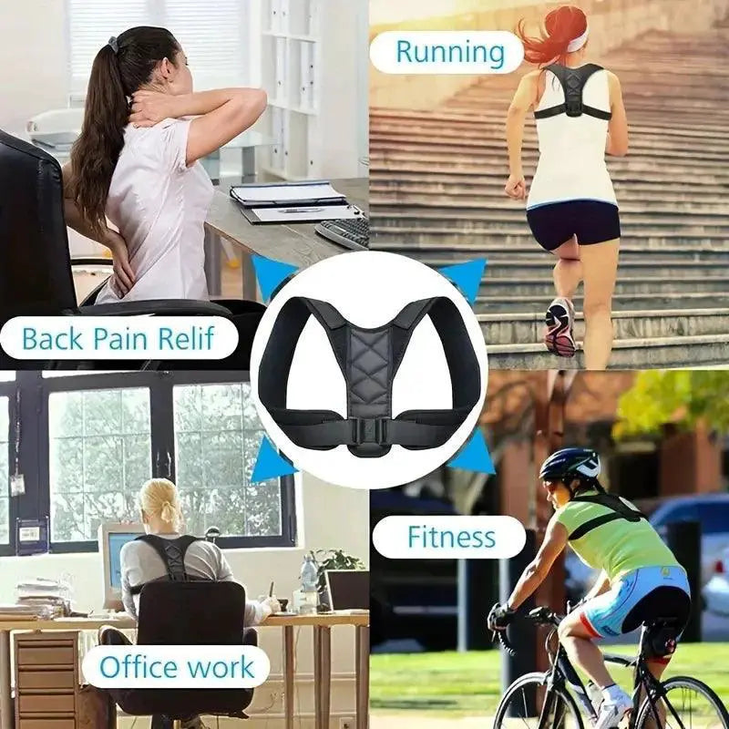 Adjustable Posture Corrector Brace for Ultimate Support