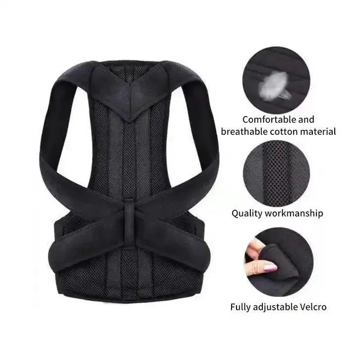 Adjustable Posture Corrector for Pain Relief and Alignment