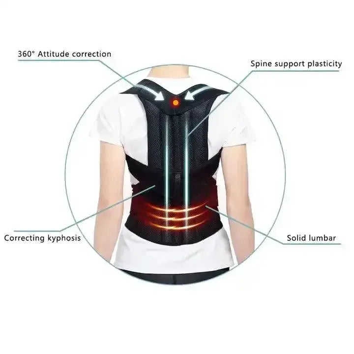 Adjustable Posture Corrector for Pain Relief and Alignment