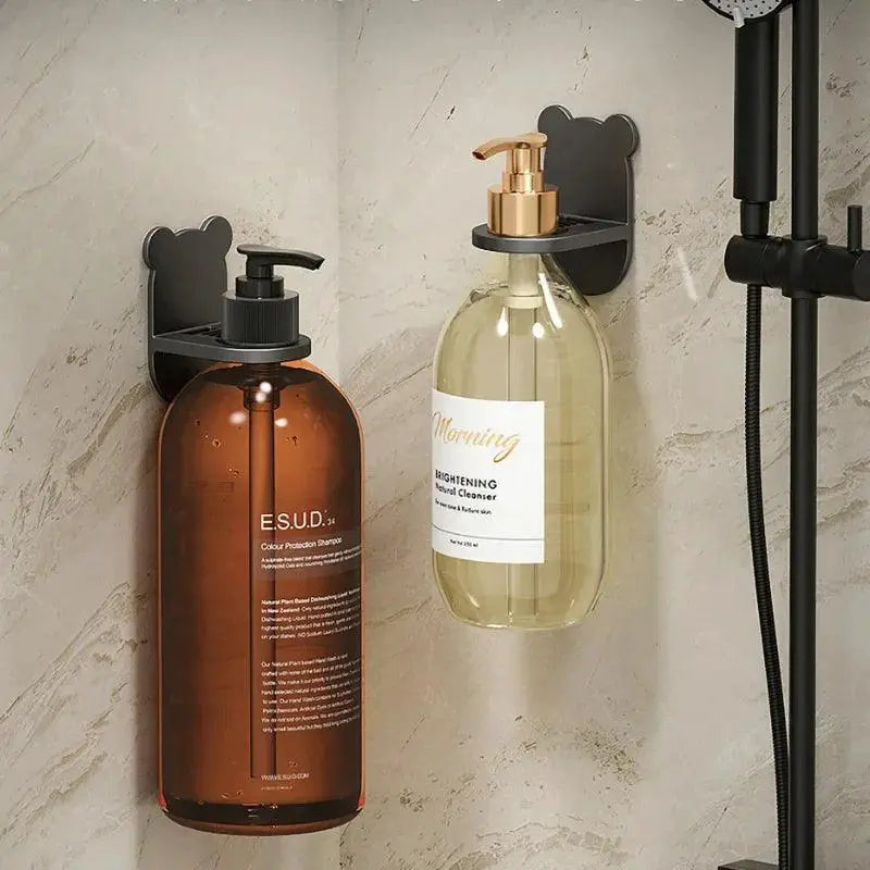 Adjustable Shower Gel Bottle Holder Bathroom Organizer Stand